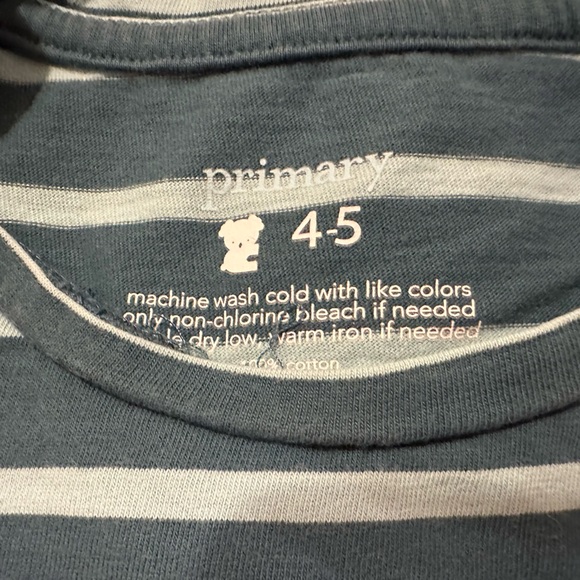 Two striped long sleeve Primary swing top! - Picture 5 of 6